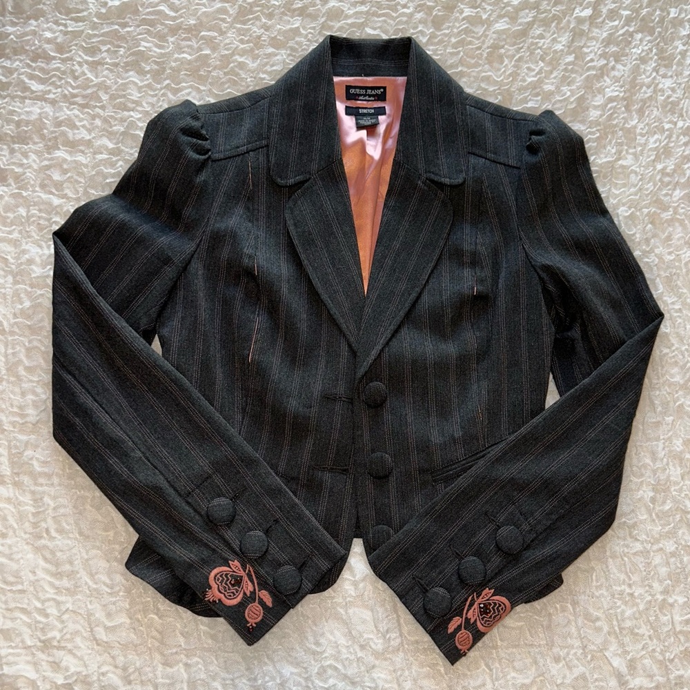 Vintage Guess Jeans cropped blazer jacket